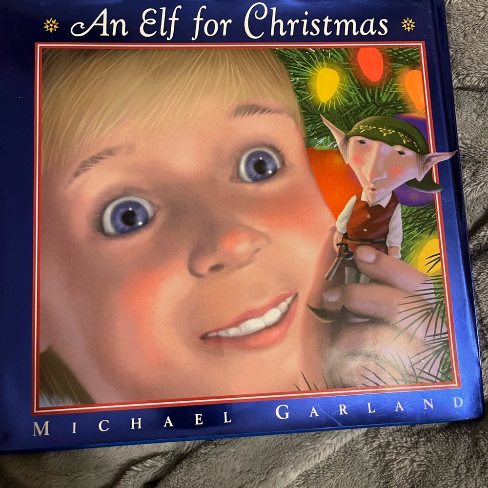 An Elf for‎ Christmas Hardcover Children’s picture story book